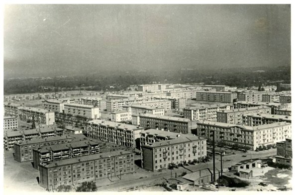 1960 Ташкент Микрорайон Чиланзар