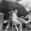 1966 Ташкент Профессор СельХох Института А Шлейхер Принимает Экзамен у Студента Андахана Абдуллаева