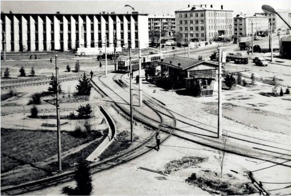 1970 Предпол Ташкент Актепе - Анхор Кольцо Трамваев