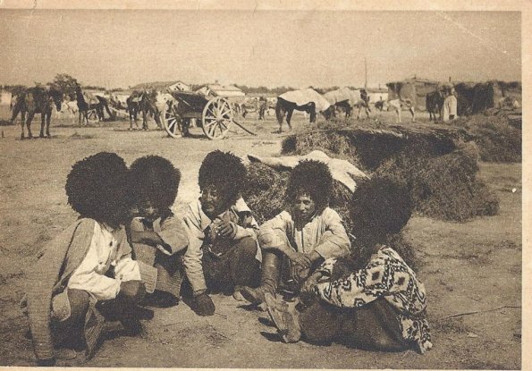 1928 Туркмены у Базара Предпл