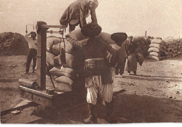 1930 Предпл Туркменистан Взвешивание Мешков