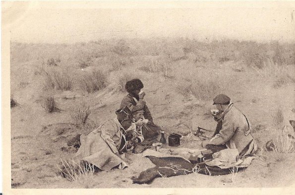 1930 Предпл Туркменистан Конвой на Привале