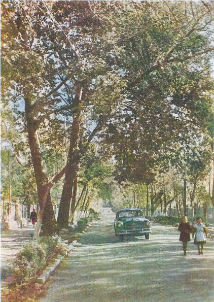 1962 Туркменистан Улица Города