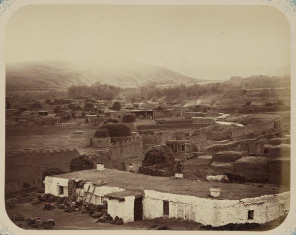 1870 Кишлак Заамин Вид из Крепости 1