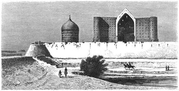 1873 Туркестан Мавзолей Ходжи Ахмеда Ясави 1