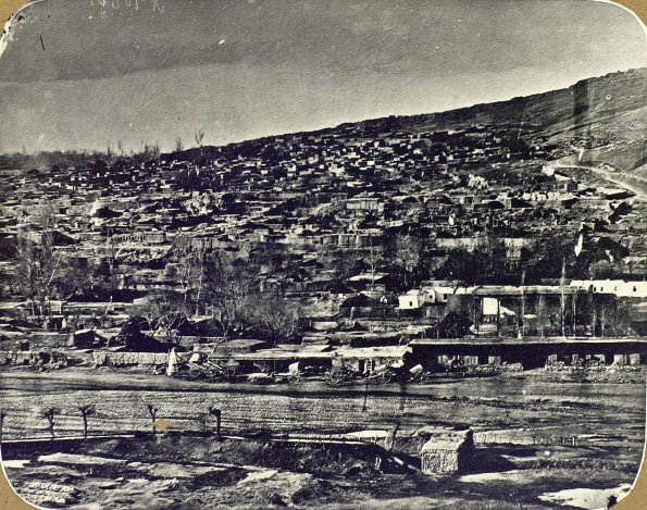 1875 Туркестан Панорама Неизвестного Города