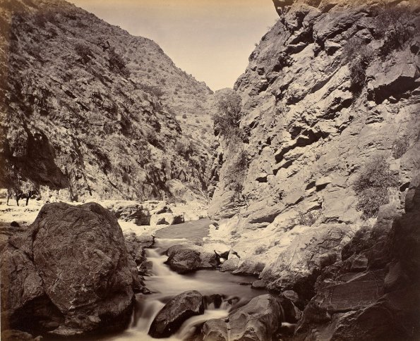 1879 Canyon under Ali Masjid 5, Reglar Troops of Peshavar Valley