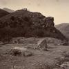 1879 View of Ali Majid Fortress from Brook 2, Reglar Troops of Peshavar Valley