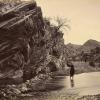 1879 View of Ali Majid Fortress from Brook 3, Reglar Troops of Peshavar Valley