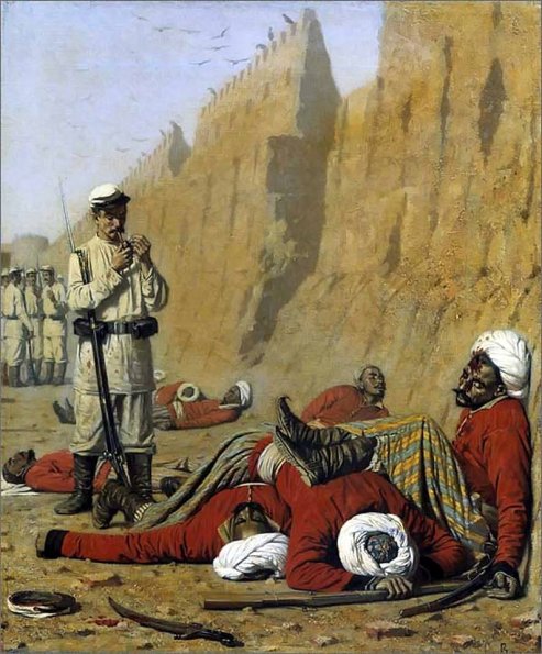 1880 After Battle Poster