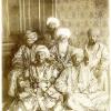 1889 Кози калон Бухарский Эмирата БурхониддинБухарская делегация на коронации Николая II