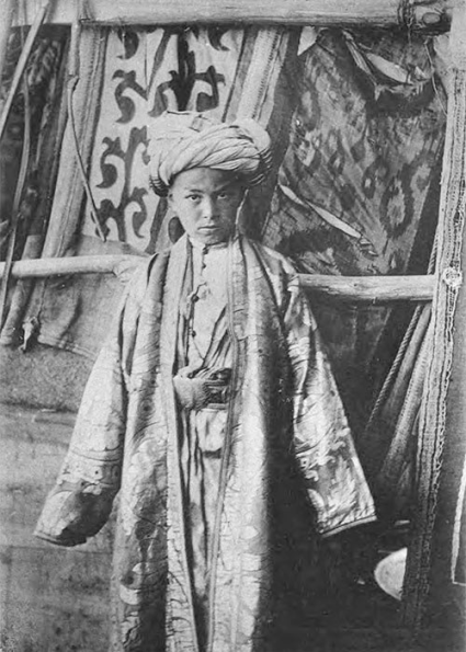 1889 Самарканд Мальчик  Фото Гюго Крафта