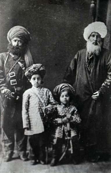 1890 Предпл Хабибуллах Хан и Насруллах