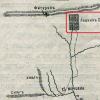 1896 Л Барщевский Карта Путешествия к Реке Сио через Перевал Сио