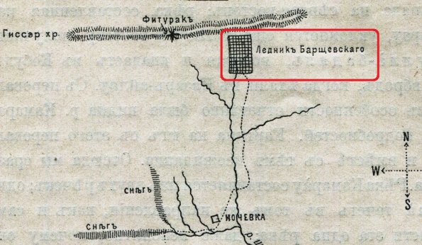 1896 Л Барщевский Карта Путешествия к Реке Сио через Перевал Сио