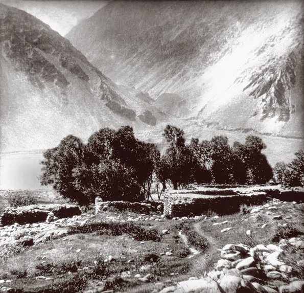 1898 Памир Аул Ширтар в Вахкане