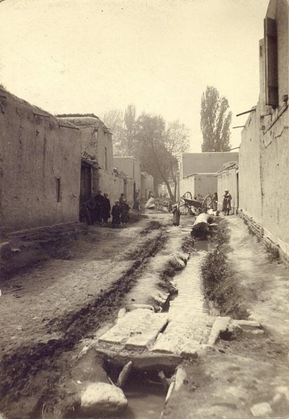 1898 Самарканд Улица в Старом Городе