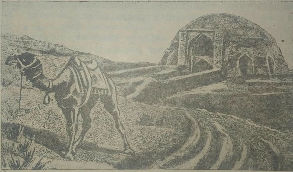 1898 Сардоба в Каршинской Степи по Зарисовке Б Литвинова