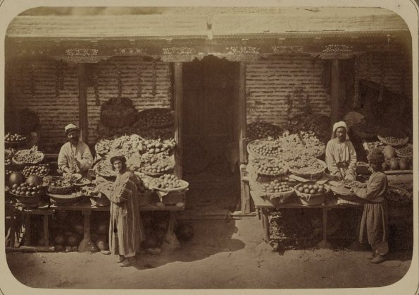 1900 Tashkent Fruit Market