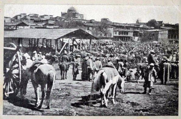 1900 Tashkent Horse Market Chor-su
