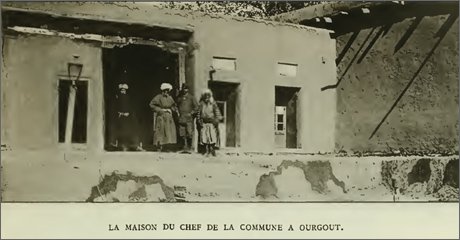 1902 Дом квартального старосты в Ургуте. Иллюстрация из книги Гюго Краффта