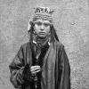 1902 Таджичка из Самарканда в зимнем халате и диадеме из драгоценных металлов. Иллюстрация из книги Гюго Краффта