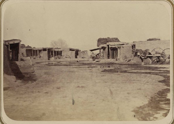 1910 Базарная площадь в кишлаке Яны-Кургане