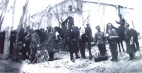 1910 Бухара Оренбургский Казачий Полк Пулеметная Команда