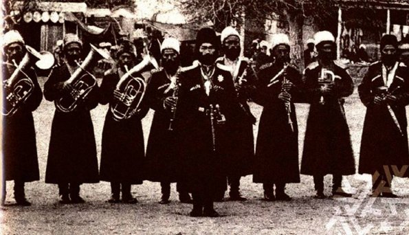 1910 Бухара Оркестр Эмира