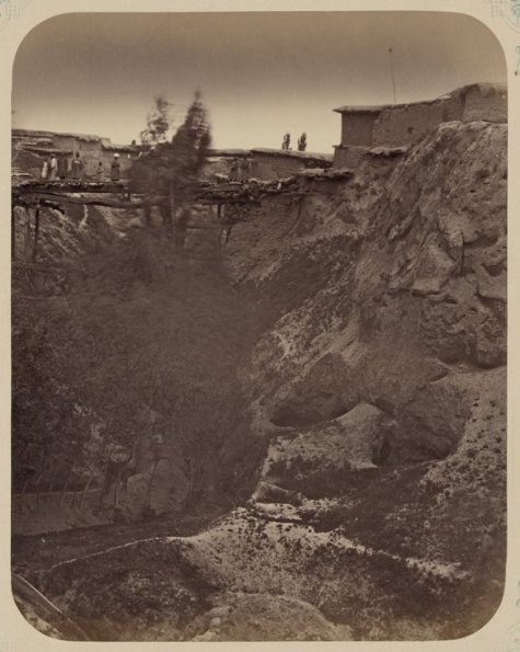 1910 Мост (джар копрюк) в кишлаке Карабулак