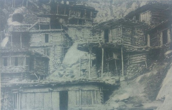 1910 Предпл  Узбекистан Горный Лесной Аул