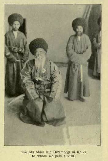 1910 Предпл  Хива Пожилой Диванбеги