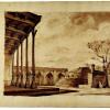 1910 Предпл Бухара Сардоба во дворе комплекса Халифа Худойдода Рисунок Кочедамова В И