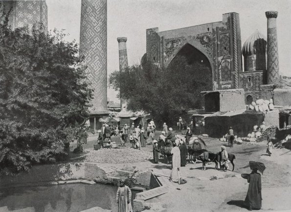 1910 Предпл Самарканд Общий Вид Регистана