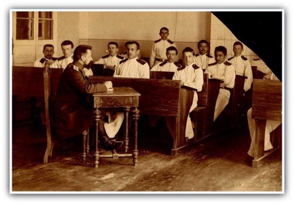 1910 Предпл Ташкент Кадетский Корпус Б Н Козловский на Занятиях