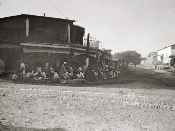 1910 Предпл Ташкент Перекресток с Торговыми Лавками
