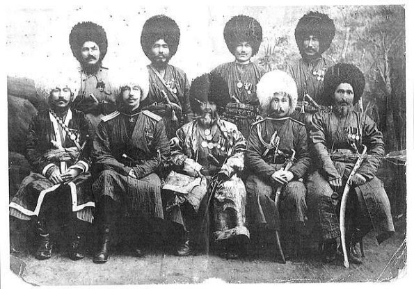 1910 Предпл Текинские офицеры