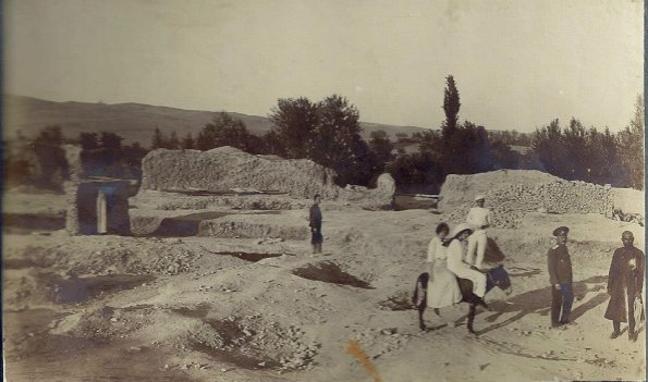 1910 Самарканд Раскопки Обсерватории Улугбека