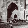 1910 Самарканд Фаэтоны Ждущие Туристов у Пештака Шер-Дор