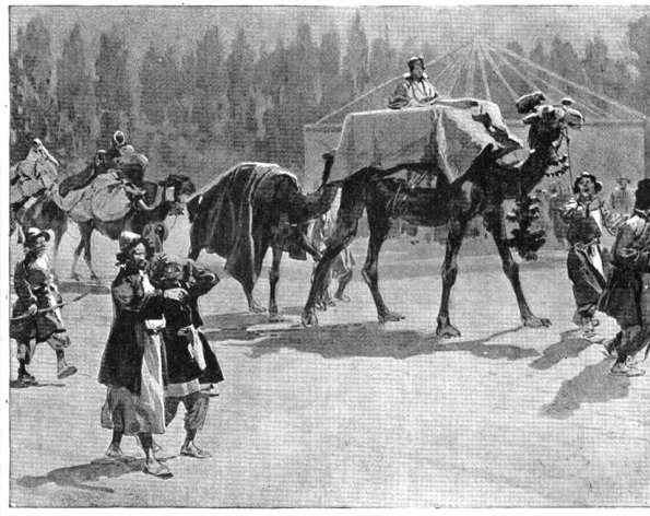 1910 Туркестан Свадебная Процессия