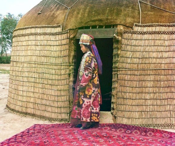 1910 Эрсары Девочка