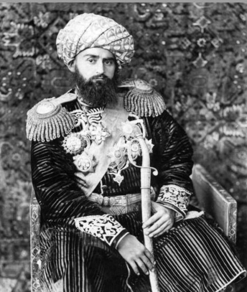 1910 Bukhara Emir Abdul Ahadhon