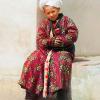 1910 Samarkand Pupil with Book