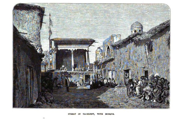 1910 Tahskent Street with Mosque
