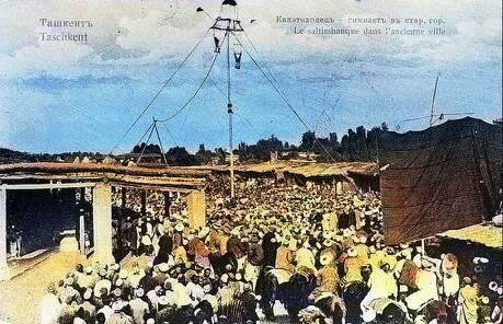 1910 Tashkent Mosk in old City