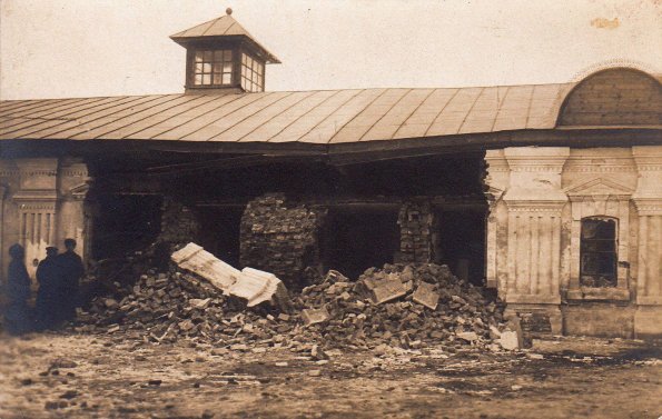 1910 Vernyy - Public Baths after 22 Dec Earthquake