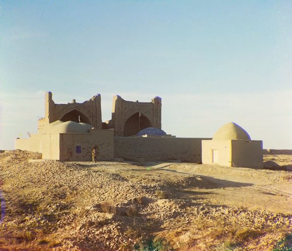 1911 Мерв Текинская Могила Двух Братьев Фото Прокудина-Горского