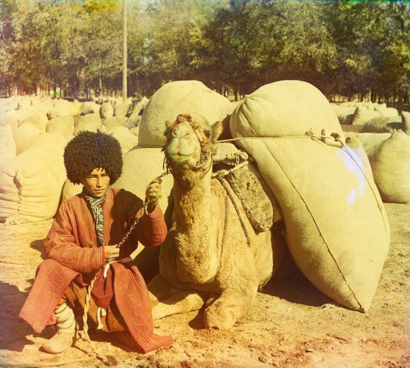 1911 Мургап Доставка Хлопка Фото Прокудина-Горского