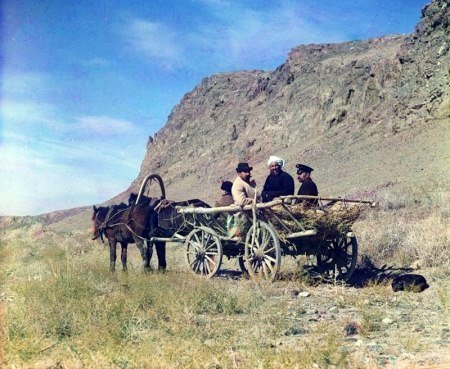 1911 Prokudin Gorskij Coming to Turkestan, with переводчик-сарт Назар Магомед