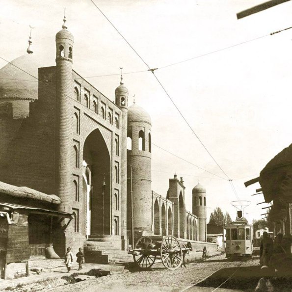 1913 Ташкент Шейхантаурская Ул и Мечеть Чортак и Медресе Ишан-Кули-Дадха
